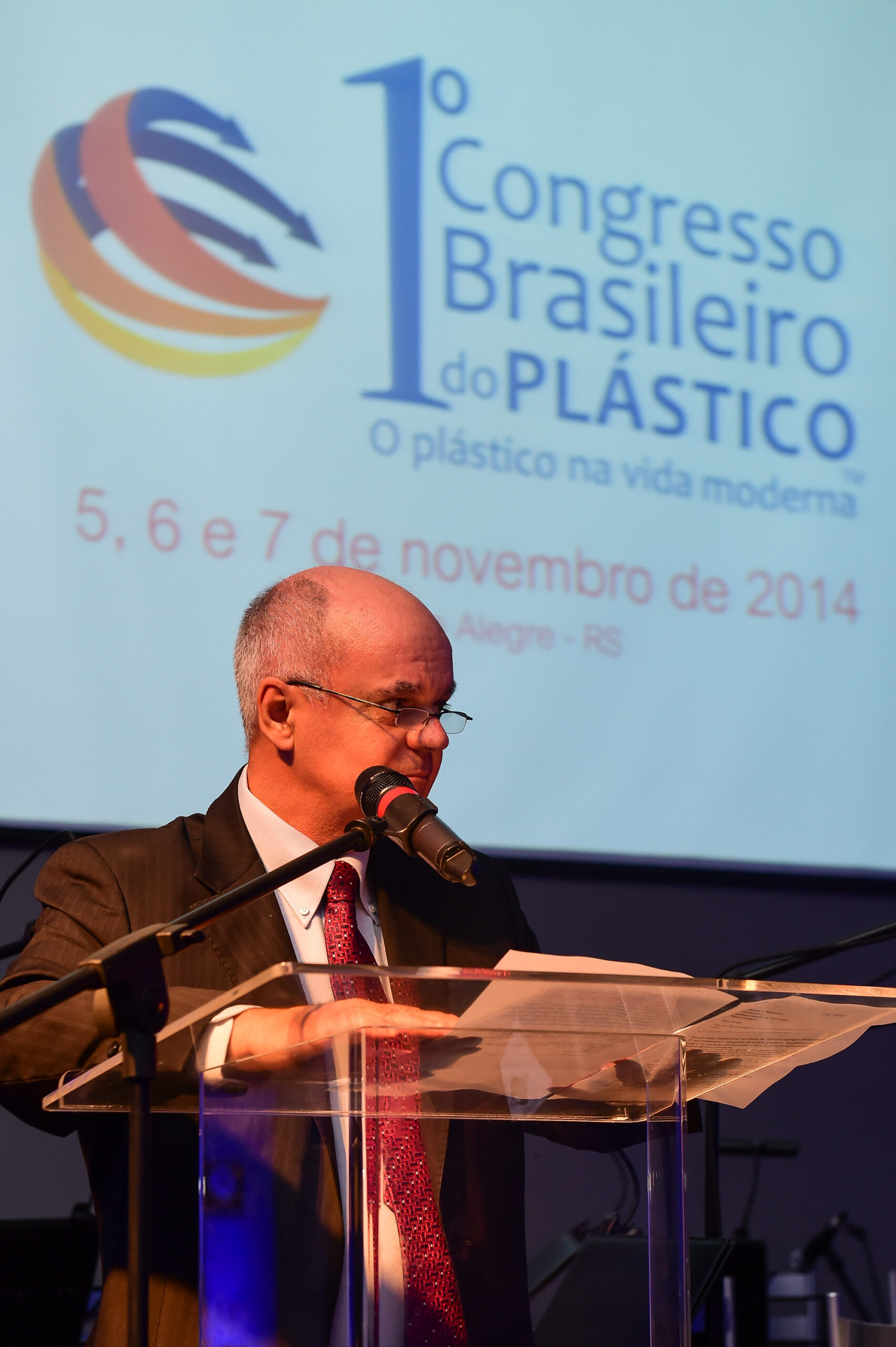 Porto Alegre-RS; 05/11/2014; Evento na Casa Vetro de lançamento do Primeiro Congresso Brasileiro do Plástico, realizado nos dias 05, 06 e 07 de novembro na FIERGS em Porto Alegre. Foto: Vinícius Costa/ Agência Preview